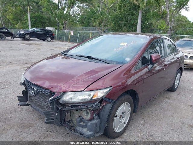 Honda Civic Lx 2014 19XFB2F50EE260142 Image 2