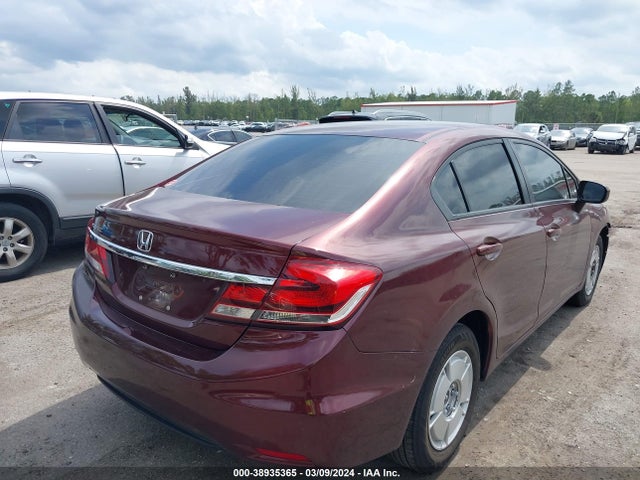 Honda Civic Lx 2014 19XFB2F50EE260142 Image 4