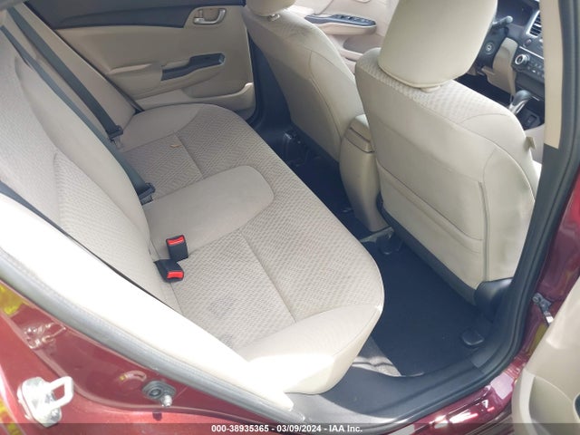 Honda Civic Lx 2014 19XFB2F50EE260142 Image 8