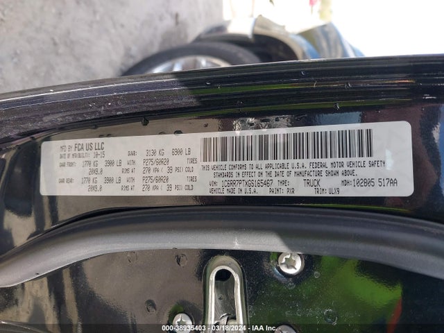 1C6RR7PTXGS165467 RAM 1500 Longhorn Limited
