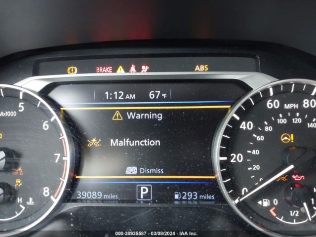1N4BL4DW9NN410835 Nissan Altima Sv Intelligent Awd