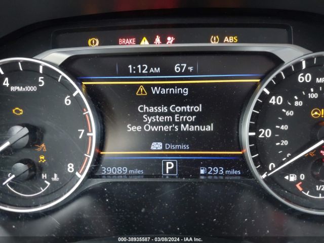 1N4BL4DW9NN410835 Nissan Altima Sv Intelligent Awd