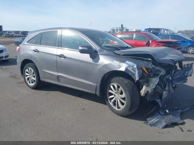 Auction sale of the 2018 Acura Rdx Technology   Acurawatch Plus Packages/technology Package, vin: 5J8TB4H5XJL017016, lot number: 38935618