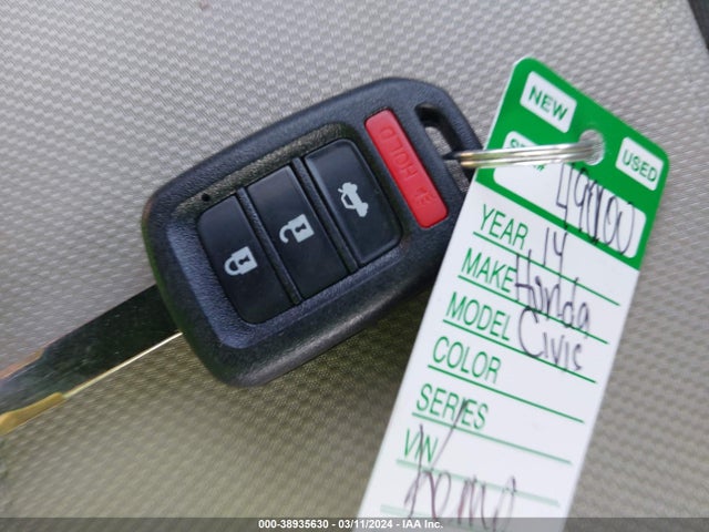 Honda Civic Lx 2014 19XFB2F56EE006130 Image 11