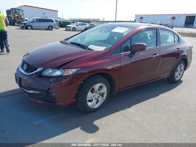 Honda Civic Lx 2014 19XFB2F56EE006130 Image 2