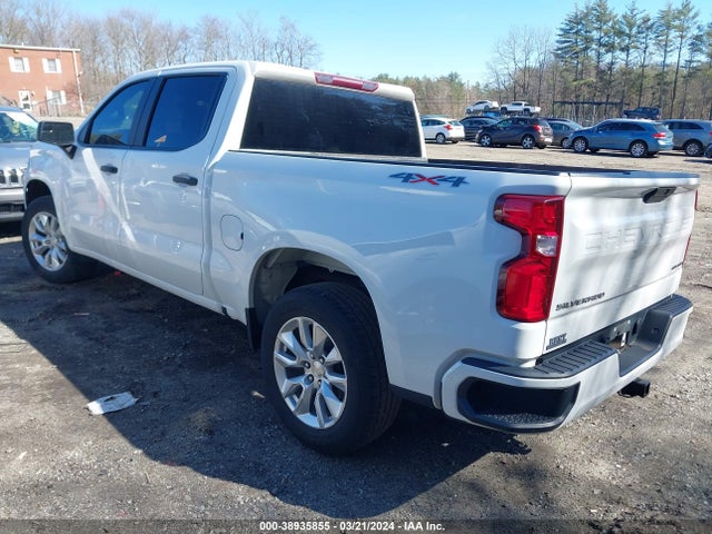 Chevrolet Silverado 1500 4wd  Short Bed Custom 2020 1GCPYBEH3LZ223392 Image 3