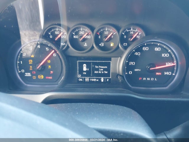 Chevrolet Silverado 1500 4wd  Short Bed Custom 2020 1GCPYBEH3LZ223392 Image 7