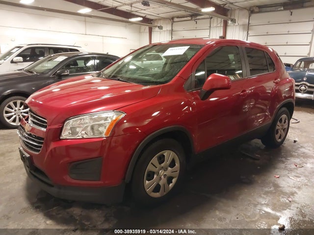 Chevrolet Trax 1ls 2015 KL7CJKSB8FB113256 Image 2