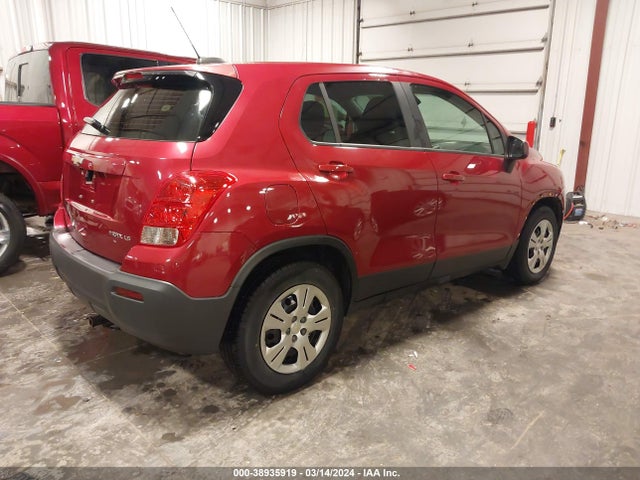 Chevrolet Trax 1ls 2015 KL7CJKSB8FB113256 Image 4
