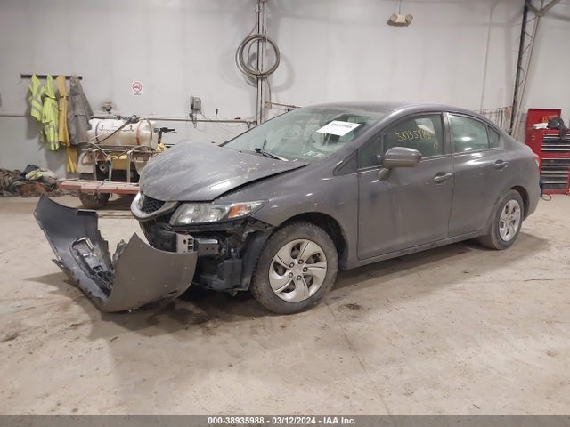 Honda Civic Lx 2014 19XFB2F58EE248031 Image 2