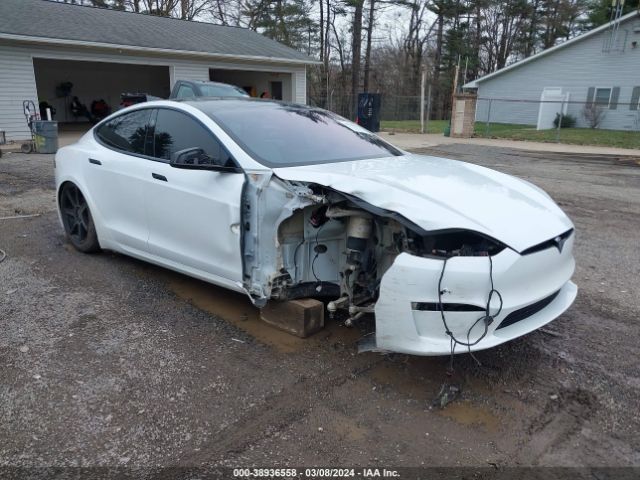 Продаж на аукціоні авто 2021 Tesla Model S Long Range Dual Motor All-wheel Drive, vin: 5YJSA1E5XMF435986, номер лоту: 38936558