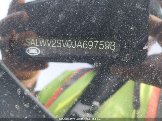 SALWV2SV0JA697593 Land Rover Range Rover Sport Hse Dynamic
