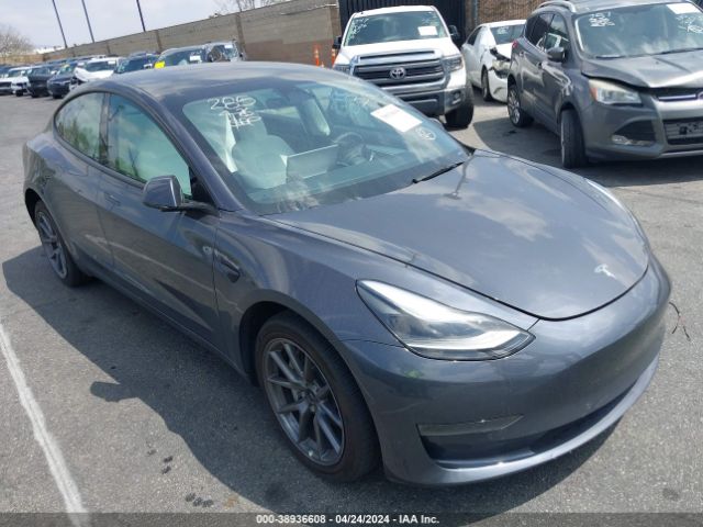 Auction sale of the 2022 Tesla Model 3 Rear-wheel Drive, vin: 5YJ3E1EA1NF313069, lot number: 38936608