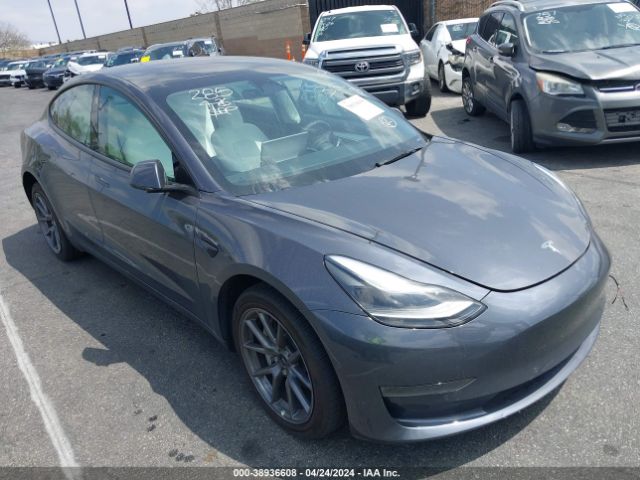 38936608 :رقم المزاد ، 5YJ3E1EA1NF313069 vin ، 2022 Tesla Model 3 Rear-wheel Drive مزاد بيع