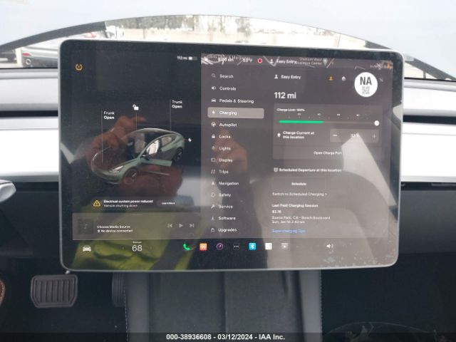 5YJ3E1EA1NF313069 Tesla Model 3 Rear-wheel Drive