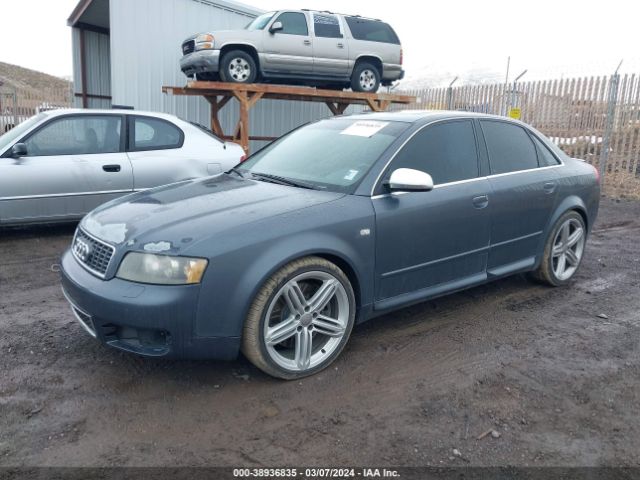 2004 AUDI S4 WAUPL68E24A099328 Photo 1
