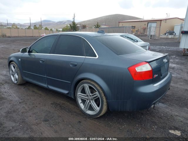 2004 AUDI S4 WAUPL68E24A099328 Photo 2