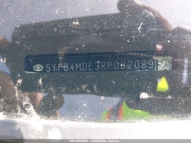 Toyota COROLLA LE 2024 5YFB4MDE3RP082089 Image 9