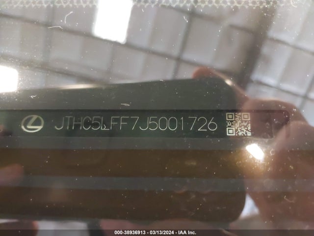 JTHC5LFF7J5001726 Lexus Ls 500