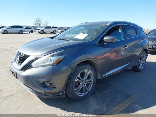 Nissan Murano Platinum 2016 5N1AZ2MH4GN169985 Image 2