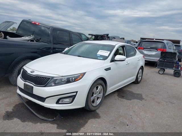 KIA Optima Lx 2015 KNAGM4A70F5647481 Image 2