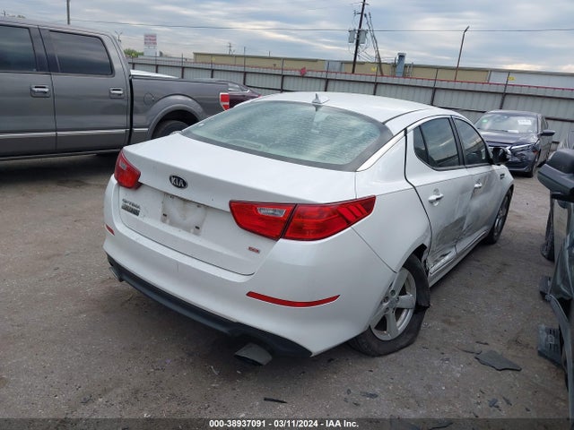 KIA Optima Lx 2015 KNAGM4A70F5647481 Image 4
