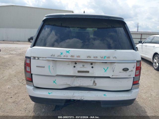 SALGS2EF1GA302041 Land Rover Range Rover 5.0l V8 Supercharged