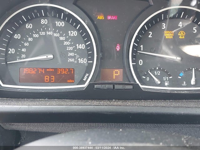 38937444 :رقم المزاد ، WBXPC9C43AWJ33328 vin ، 2010 Bmw X3 Xdrive30i مزاد بيع