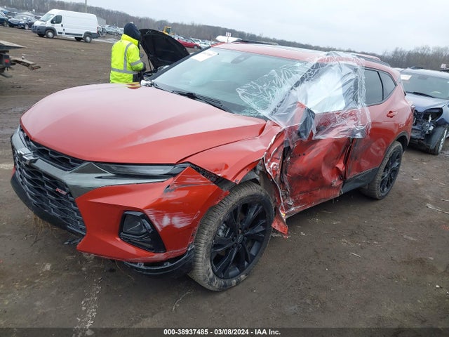 Chevrolet Blazer Awd Rs 2021 3GNKBKRS8MS518088 Image 2