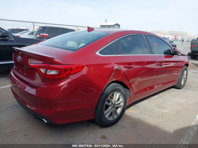 Hyundai SONATA SE 2015 5NPE24AFXFH075617 Image 4