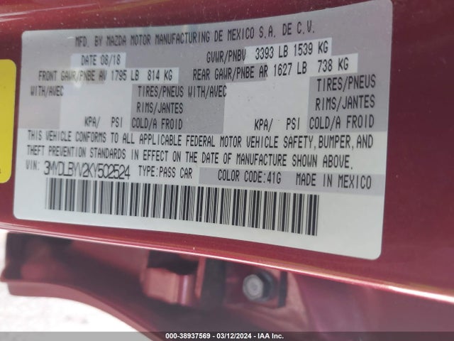 Toyota YARIS LE 2019 3MYDLBYV2KY502524 Image 9