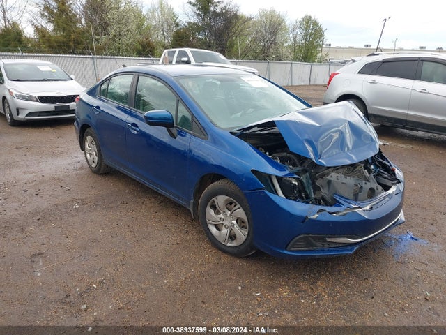 Honda Civic Lx 2014 19XFB2F59EE002976 Image 1