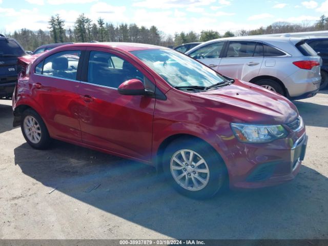 Продажа на аукционе авто 2017 Chevrolet Sonic Lt Auto, vin: 1G1JD5SH6H4123386, номер лота: 38937879