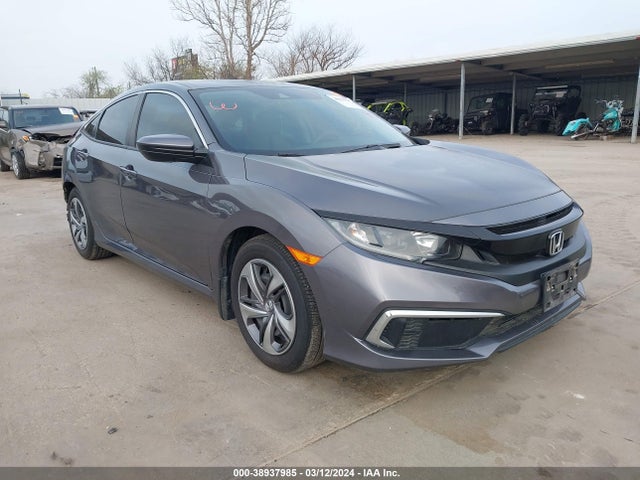 Honda Civic Lx 2020 2HGFC2F66LH575472 Image 1