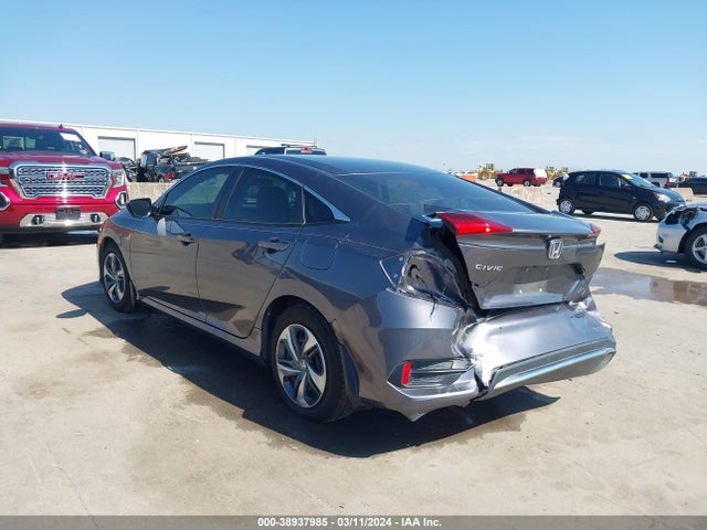 Honda Civic Lx 2020 2HGFC2F66LH575472 Image 3