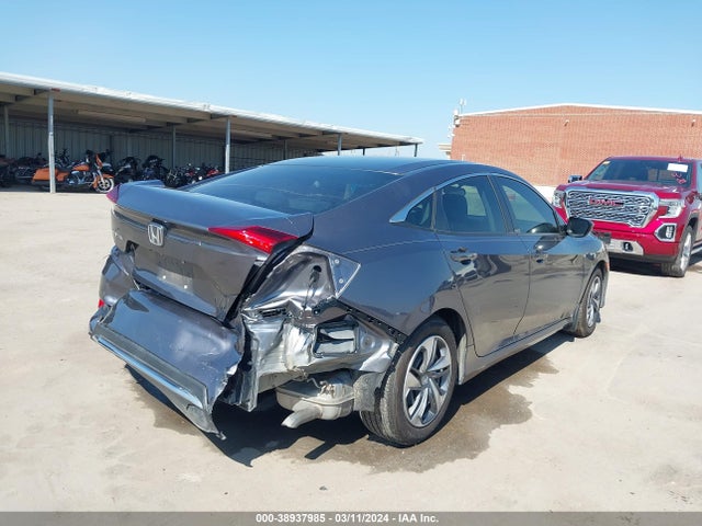 Honda Civic Lx 2020 2HGFC2F66LH575472 Image 4