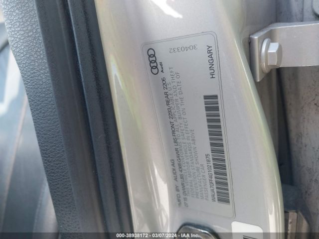 WAUA7GFF4G1021875 Audi A3 1.8t Premium