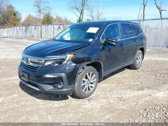 Honda Pilot Awd Ex-l 2022 5FNYF6H53NB022796 Image 2