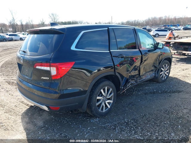 Honda Pilot Awd Ex-l 2022 5FNYF6H53NB022796 Image 4
