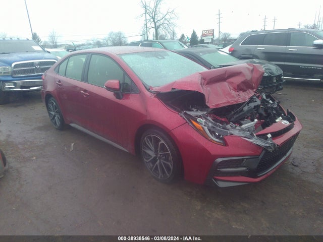 Toyota COROLLA SE 2022 JTDS4MCE1NJ091339 Image 1