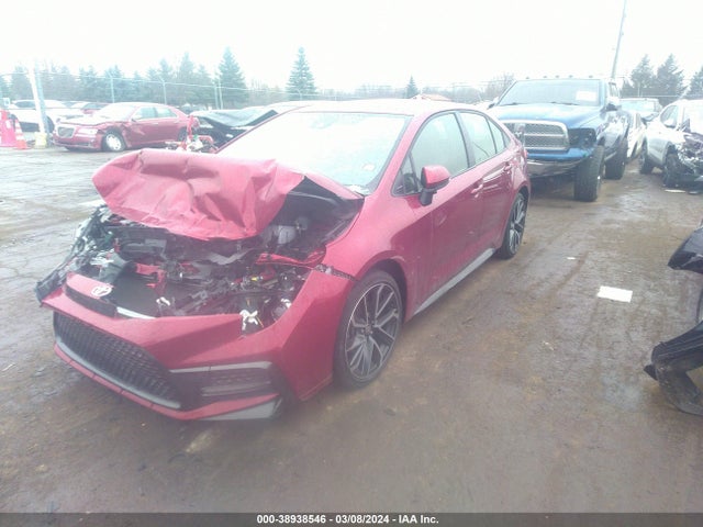 Toyota COROLLA SE 2022 JTDS4MCE1NJ091339 Image 2