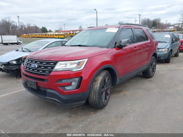 Ford EXPLORER XLT 2017 1FM5K8D83HGA07280 Image 2