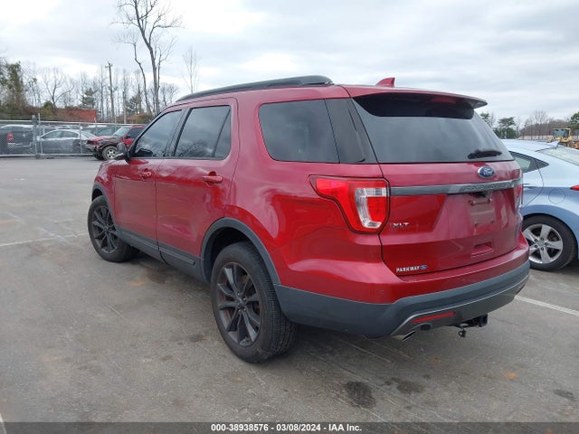 Ford EXPLORER XLT 2017 1FM5K8D83HGA07280 Image 3