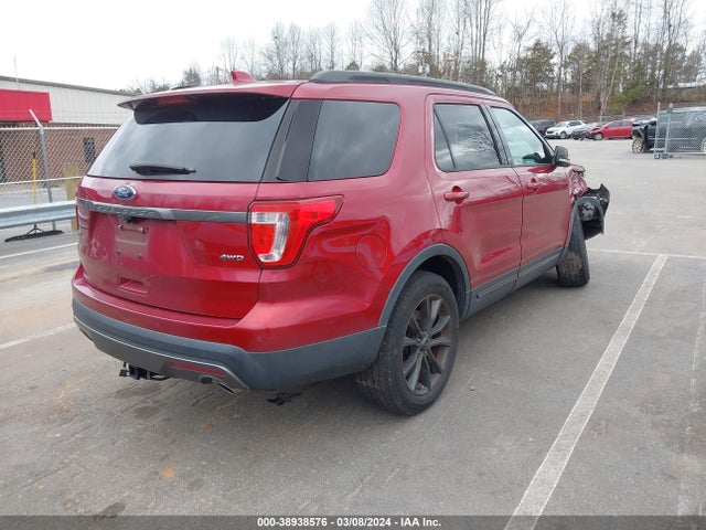 Ford EXPLORER XLT 2017 1FM5K8D83HGA07280 Image 4