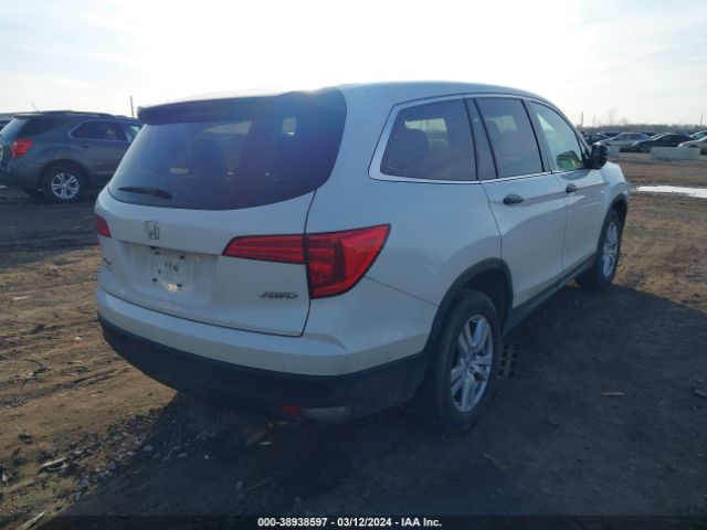 5FNYF6H15HB031209 Honda PILOT LX