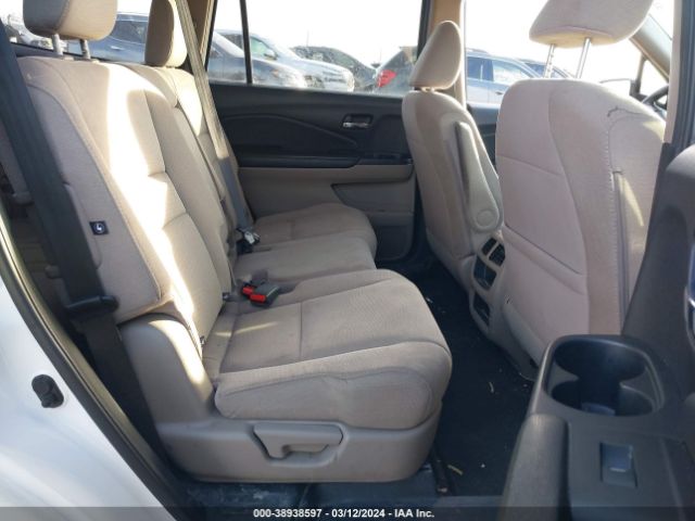 5FNYF6H15HB031209 Honda PILOT LX