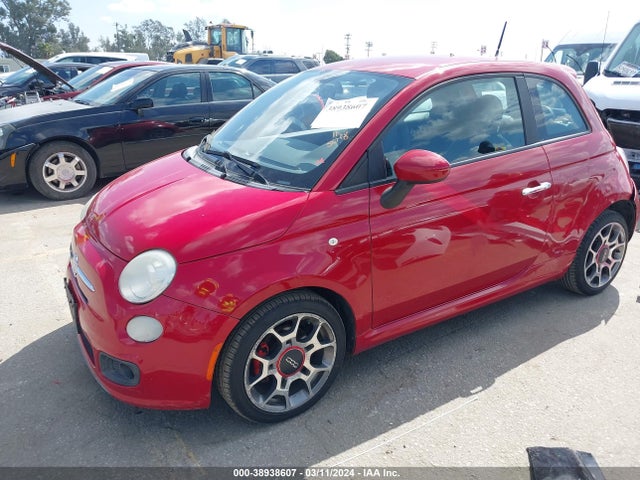 2012 FIAT 500 3C3CFFBR1CT105037 Photo 1