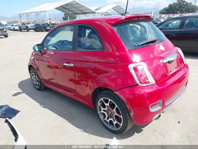2012 FIAT 500 3C3CFFBR1CT105037 Photo 2