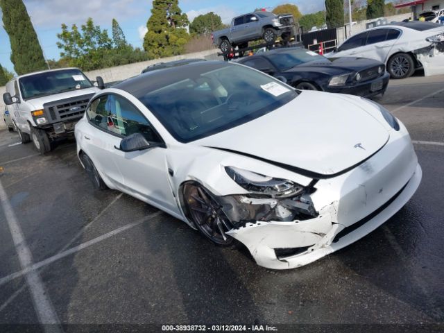 Auction sale of the 2021 Tesla Model 3 Standard Range Plus Rear-wheel Drive, vin: 5YJ3E1EA7MF061262, lot number: 38938732