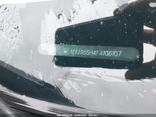 Chevrolet Sonic Ls Auto 2015 1G1JA5SH4F4106107 Image 9